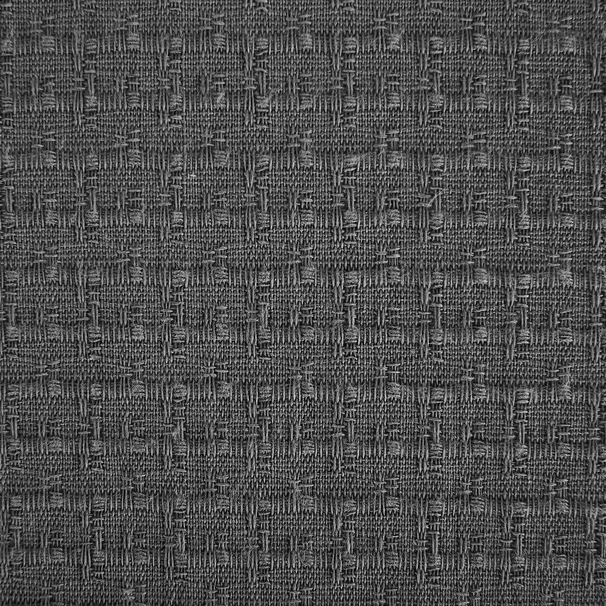 52 x 96 Inch Gray Waffle Texture Window Curtain Panel - Hypoallergenic, Pet Friendly & Dust Resistant for Living Room, Bedroom & Home Decor