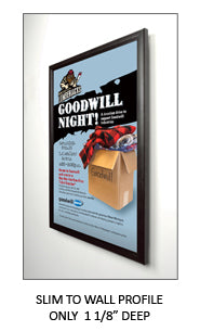 8.5 x 11 Wood Picture Frames - Natural Wood Poster Display Frames for Wall Art, Photos & Certificates - Perfect for Home, Office & Gallery Decor