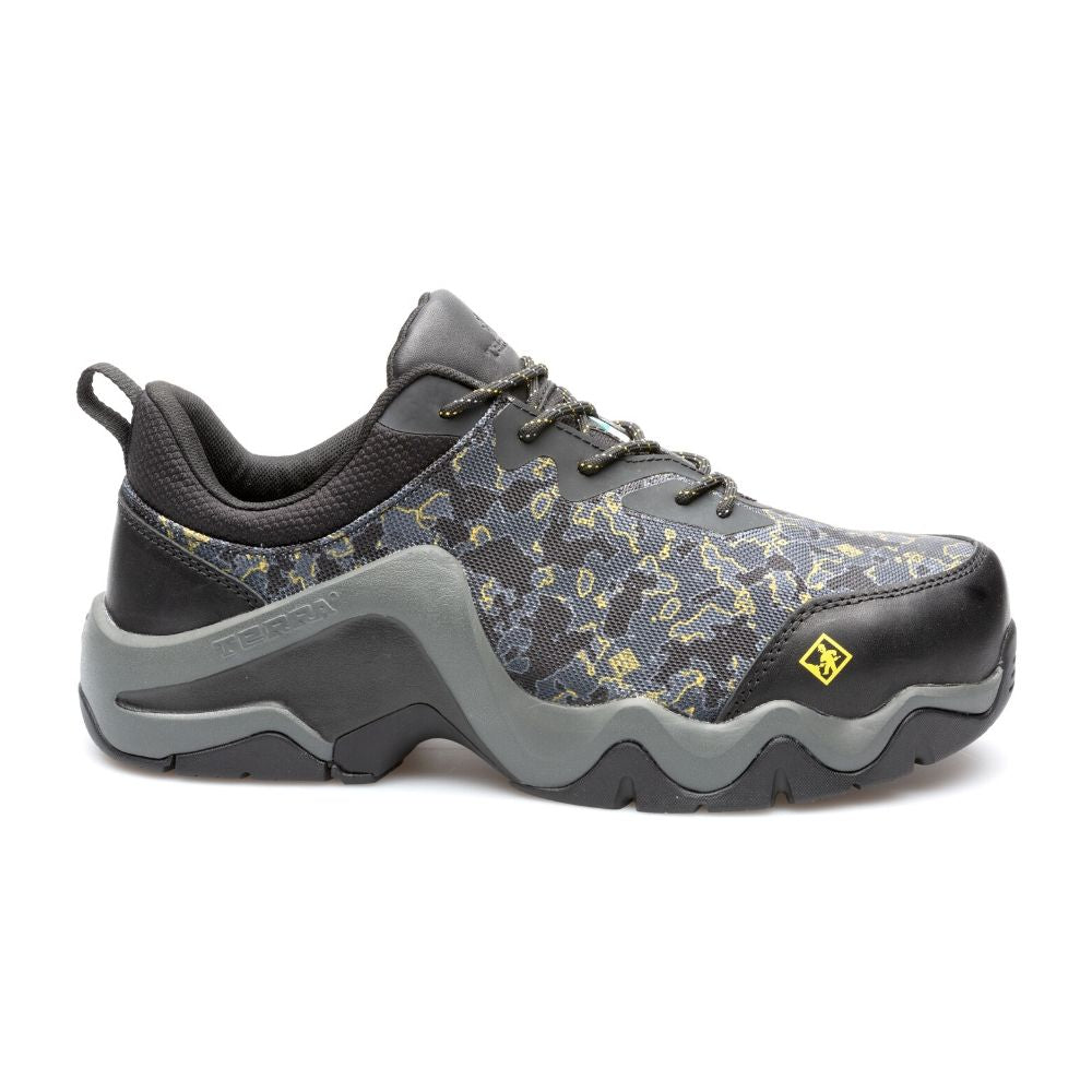 Terra EKG Low Men's Athletic Composite Toe Work Shoes TR0A4NQKB18 - Camouflage Design for Construction, Hiking & Outdoor Work Safety