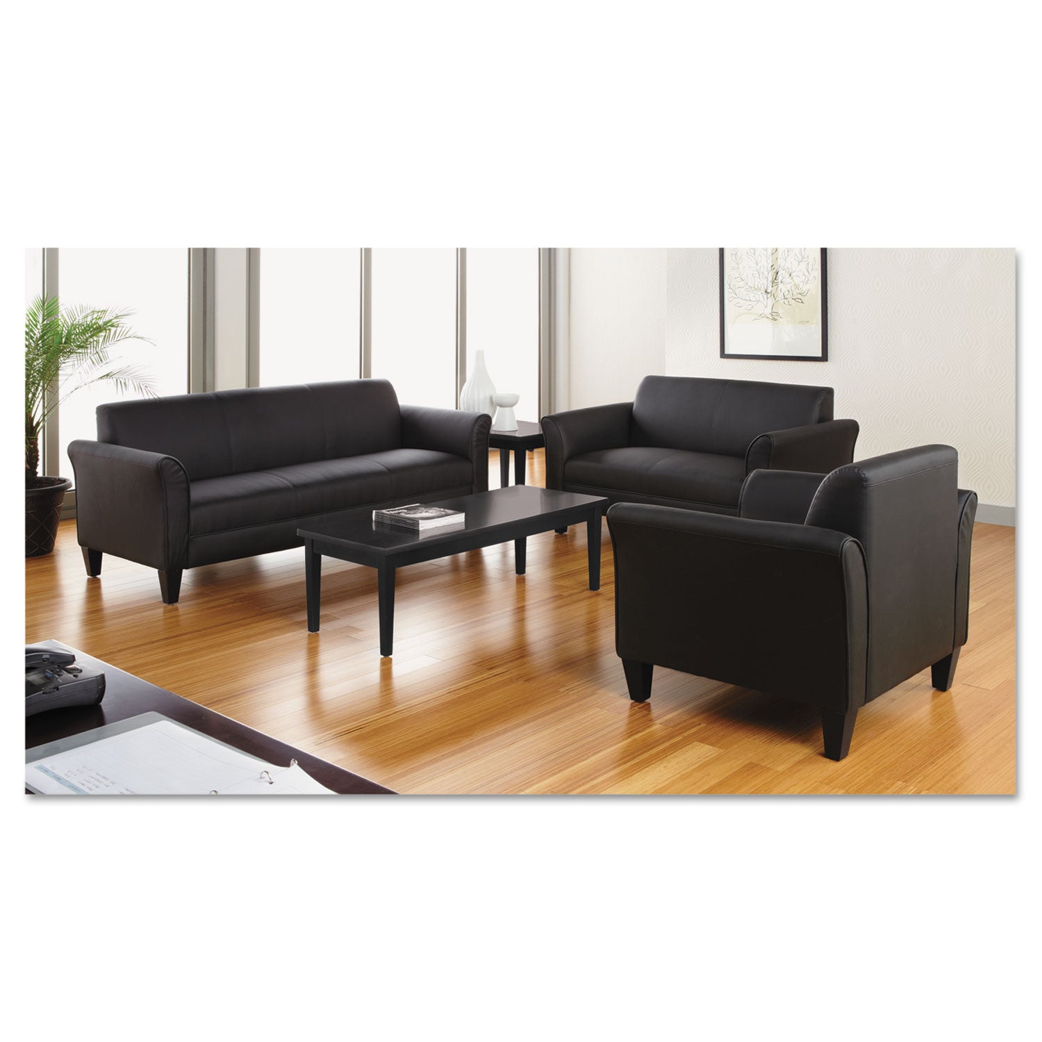 Alera Valencia Series Rectangle Occasional Table - 47.25