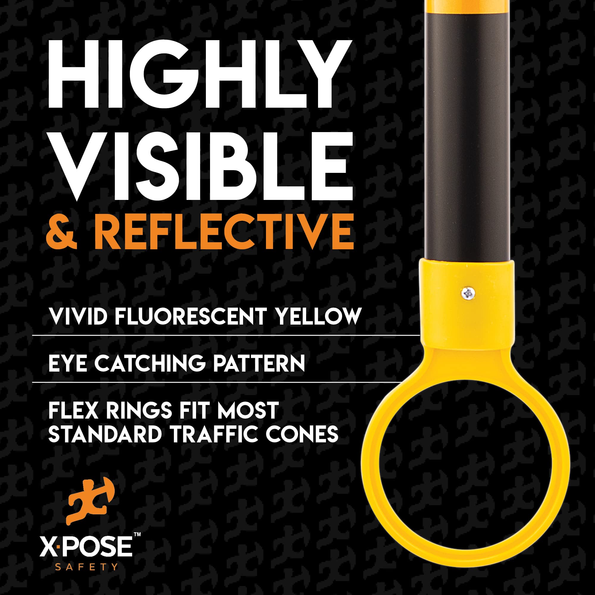 Xpose Safety Retractable Barrier - 20 Pack, 53