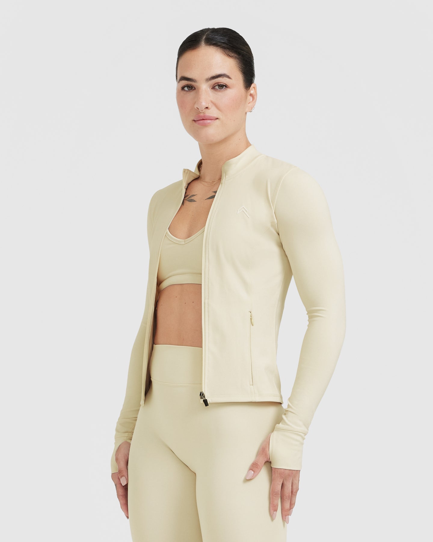 Timeless Jacket for Women | Classic Vanilla Color Lightweight Outerwear | Perfect for Fall, Winter & Spring Seasons | Office, Travel & Casual Wear