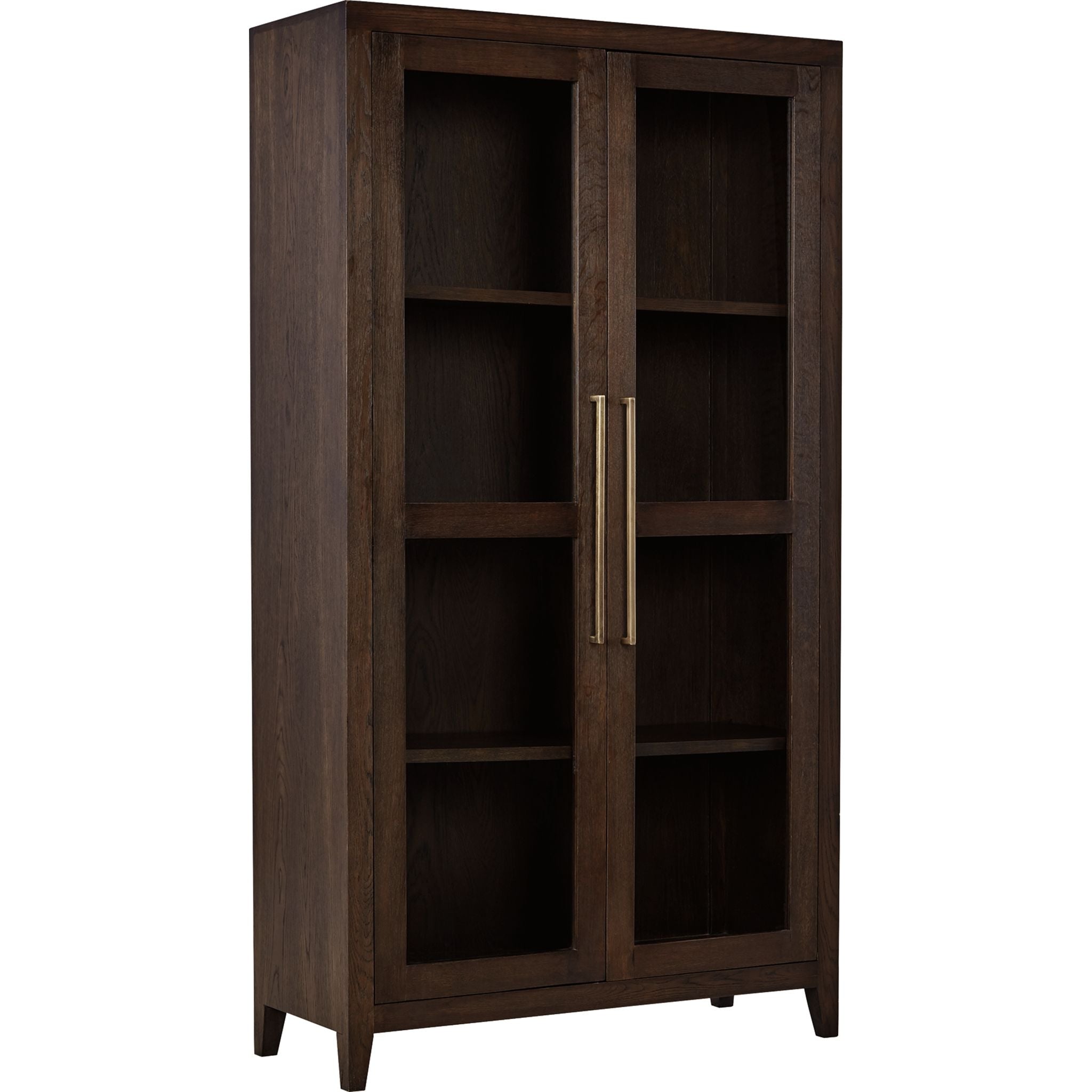 Balintmore Accent Cabinet - Dark Brown Wood Side Table for Living Room, Bedroom & Entryway Storage