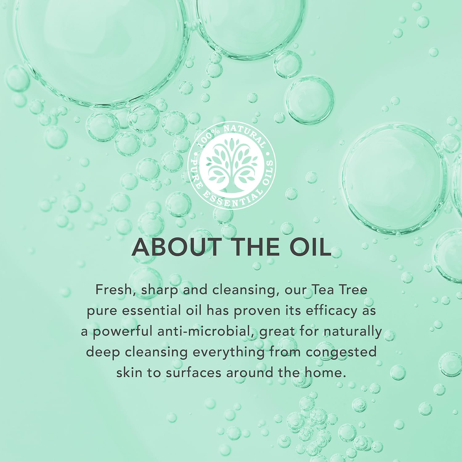**Tisserand Organic Tea Tree Essential Oil - 100% Pure Natural Aromatherapy Oil for Massage, Skin Care & Diffusers | 20ml | Relaxation, Stress Relief & Home Spa**