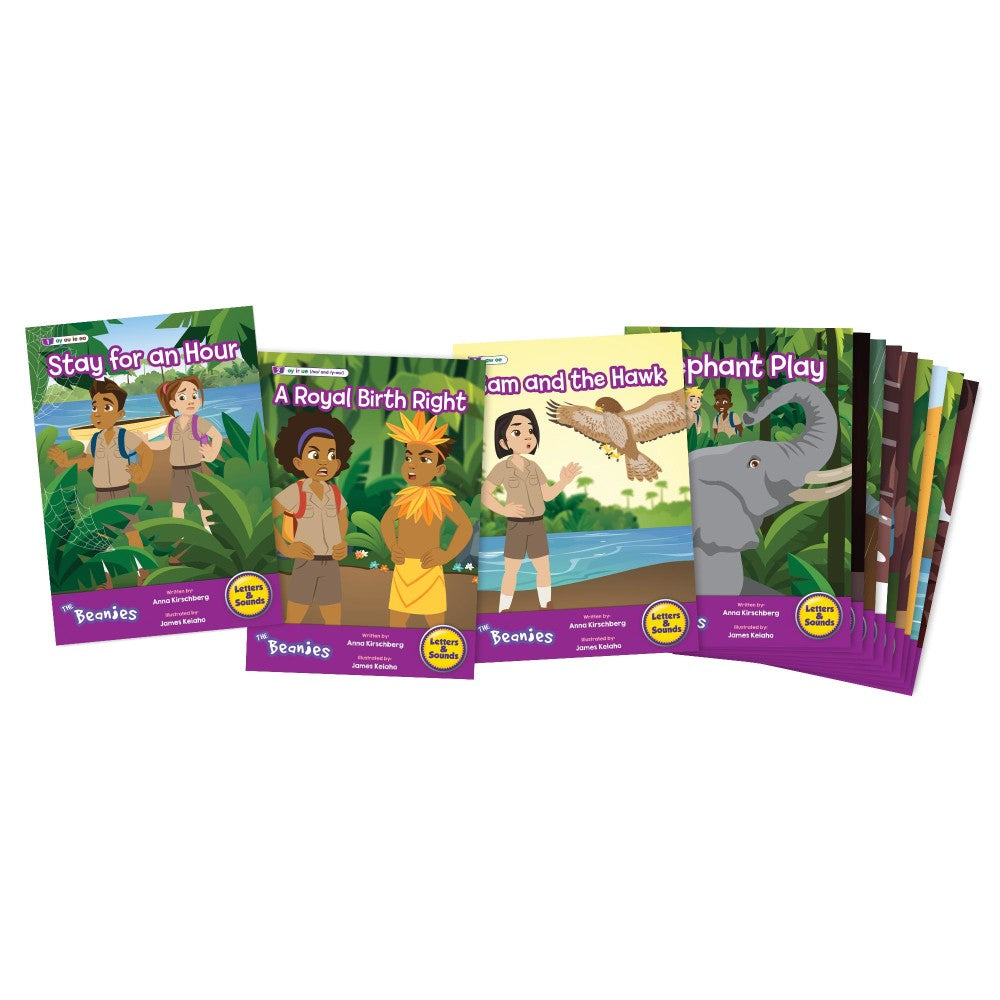 Beanstalk Books: The Beanies Hi-Lo Diversity Decodables - 20 Book Set for Phase 5 Reading | Perfect for Struggling Readers & ESL Students in Elementary Classrooms