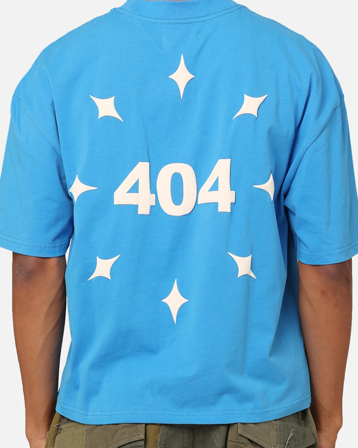 Vintage 404 Mid Century Art T-Shirt for Men & Women - Blue Retro Graphic Tee - Perfect for Casual Wear, Retro Parties & Unique Gifts