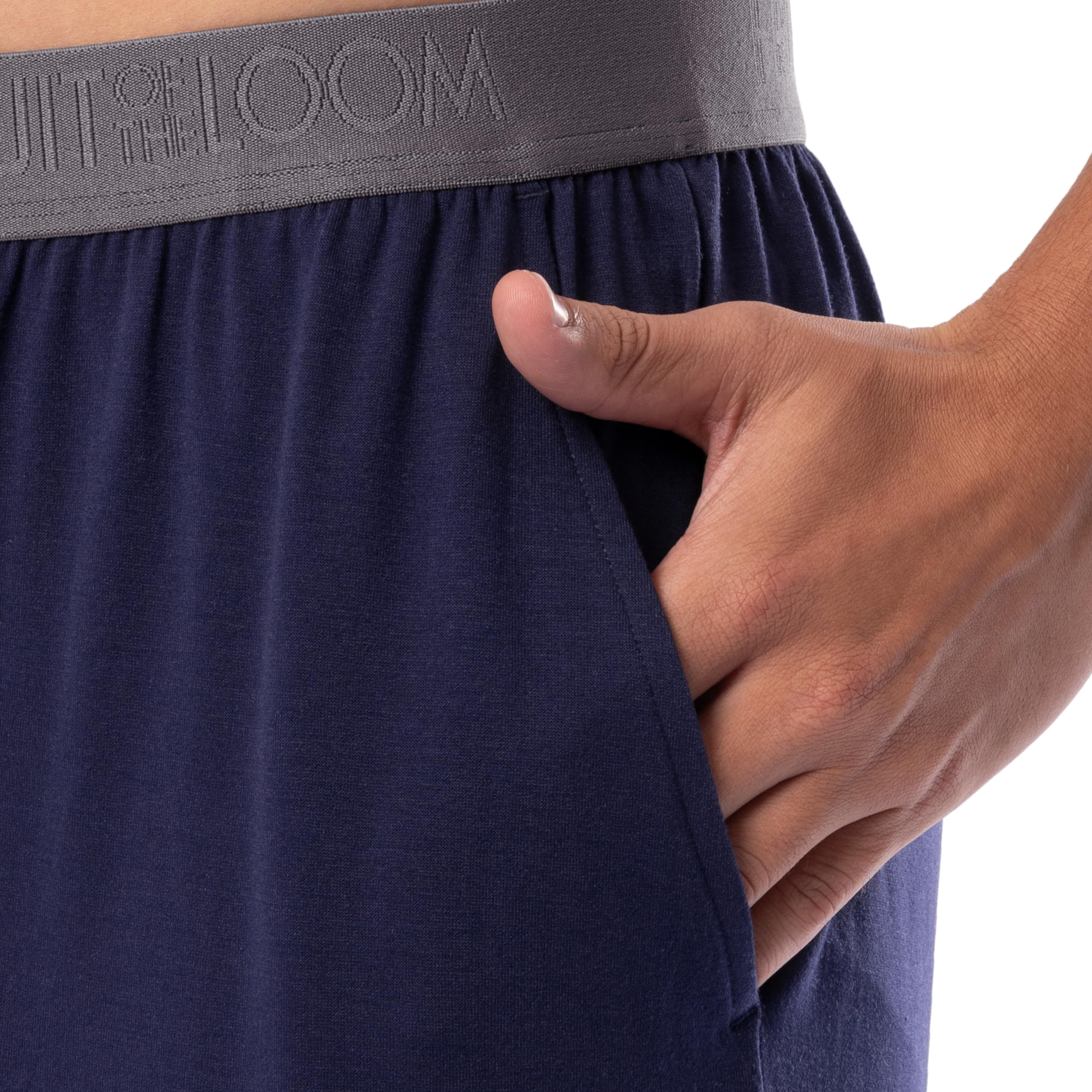 Fruit of the Loom Men's 360 Stretch 2-Pack Jogger Pajama Pants - Soft Sleepwear Lounge Pants for Relaxing at Home & Nighttime Comfort