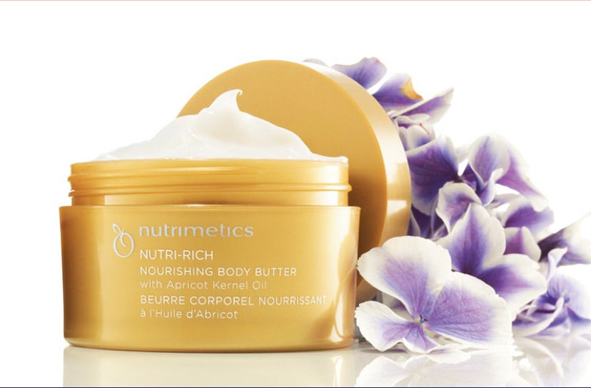 Nutri Rich Nourishing Body Butter - Deep Hydrating Moisturizer for Dry Skin | Organic Shea & Cocoa Butter | Perfect for Daily Skincare & Post-Shower Use