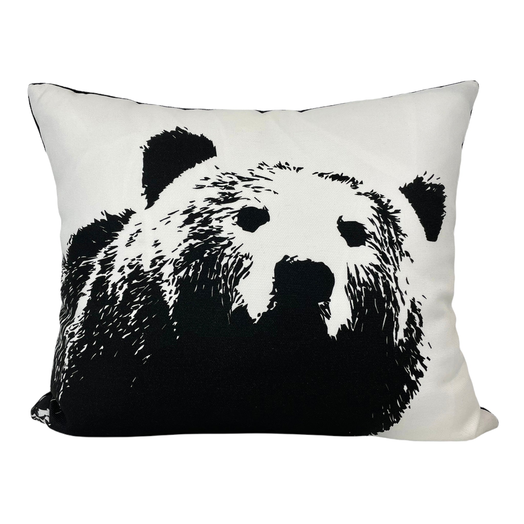Cozy Bear Throw Pillow 15x19 - Soft Plush Cushion Cover for Sofa, Bed & Nursery Decor - Perfect for Kids Room, Living Room & Gift Giving