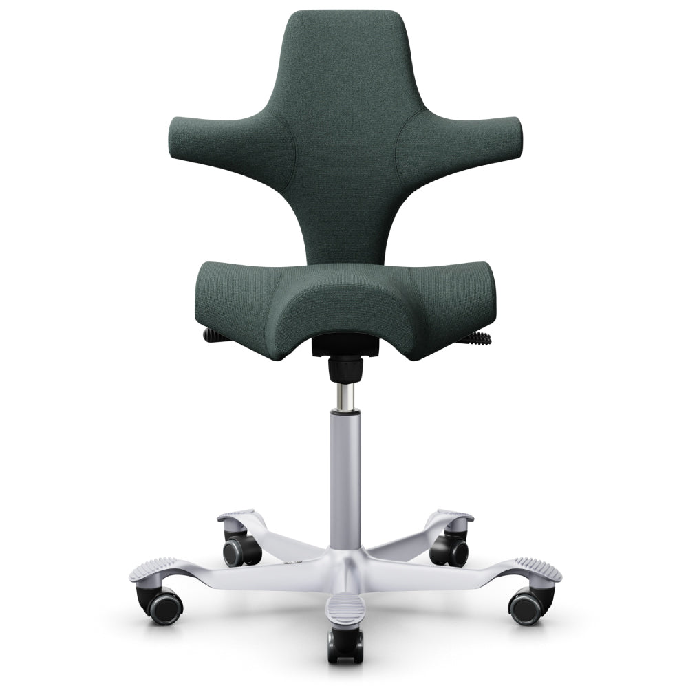 HÅG Capisco 8106 Ergonomic Saddle Chair - Adjustable Height & Tilt for Office & Home Workspace - Perfect for Desk Work, Gaming & Creative Professionals