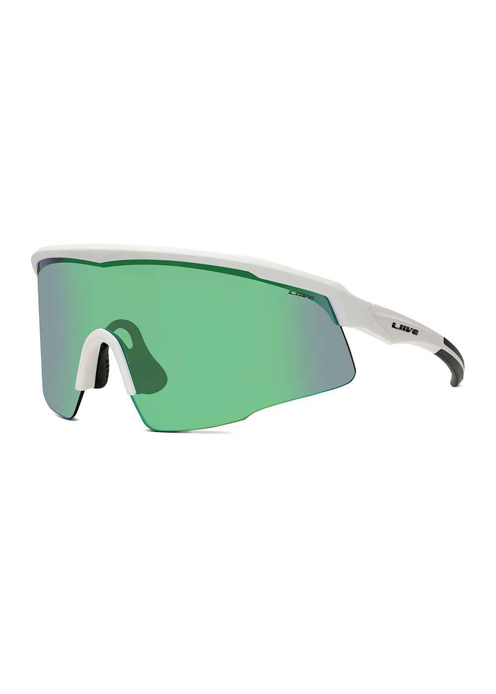 Dealer Mirror Matt White Sunglasses - Polarized UV Protection for Men & Women - Perfect for Driving, Beach, and Outdoor Activities