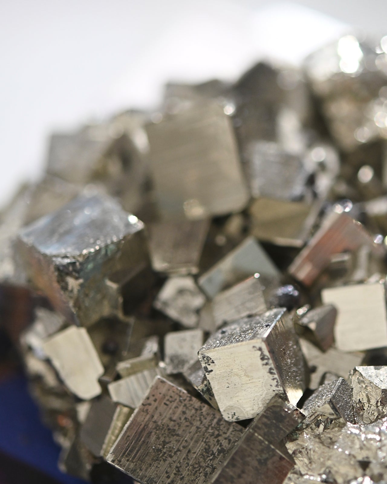 Natural Cubic Pyrite Cluster - 2.8lbs Raw Mineral Specimen for Crystal Healing, Feng Shui & Home Decor | Perfect for Meditation, Energy Work & Display Collection
