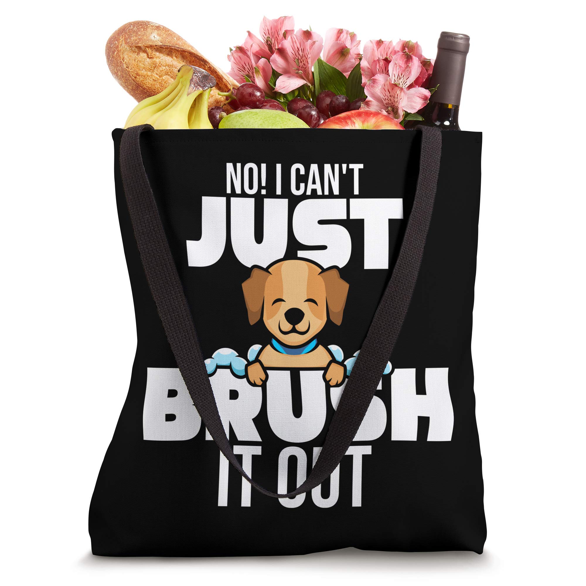Funny Dog Groomer Gifts - Pet Grooming Spa Treatment Tote Bag for Dog Lovers - Perfect for Groomers, Vet Techs & Dog Show Enthusiasts