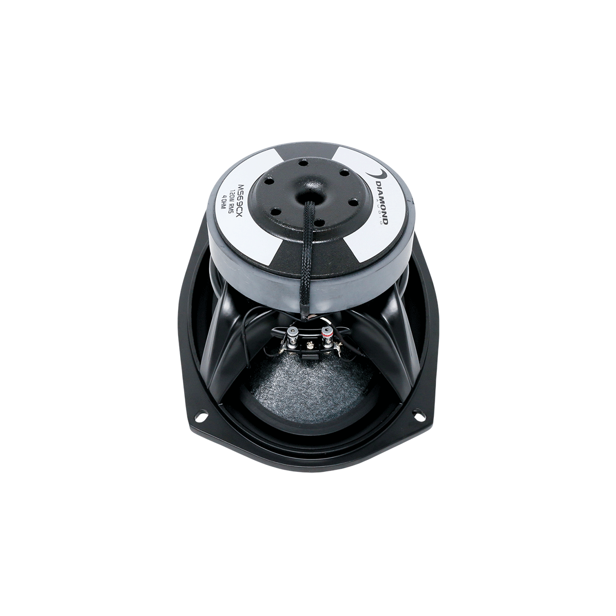 MS69CX 6x9 2-Way Coaxial Car Subwoofer with Titanium Dome Tweeter (4Ω) - Premium Sound for Trucks, SUVs & Custom Car Audio Systems