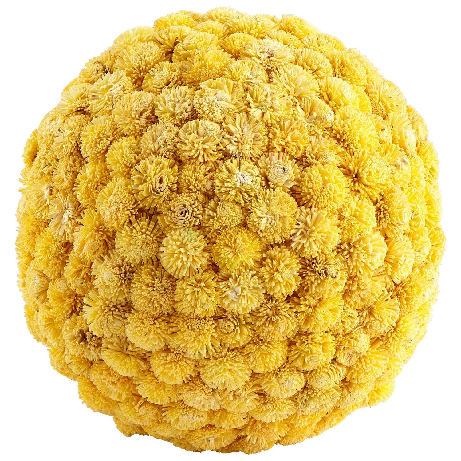 Cyan Design 07577 SIA Filler - Large Yellow Decorative Bowl for Home Decor, Centerpiece, Tabletop Display, and Gift Giving