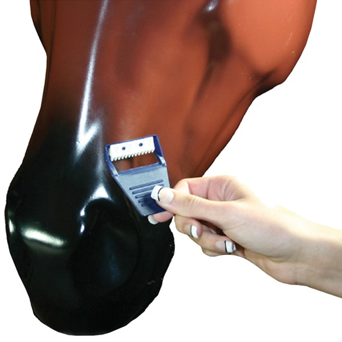Professional Horse Grooming Clippers - Quiet & Powerful Electric Horse Hair Trimmer for Show & Stable Care - Perfect for Mane, Tail & Body Trimming