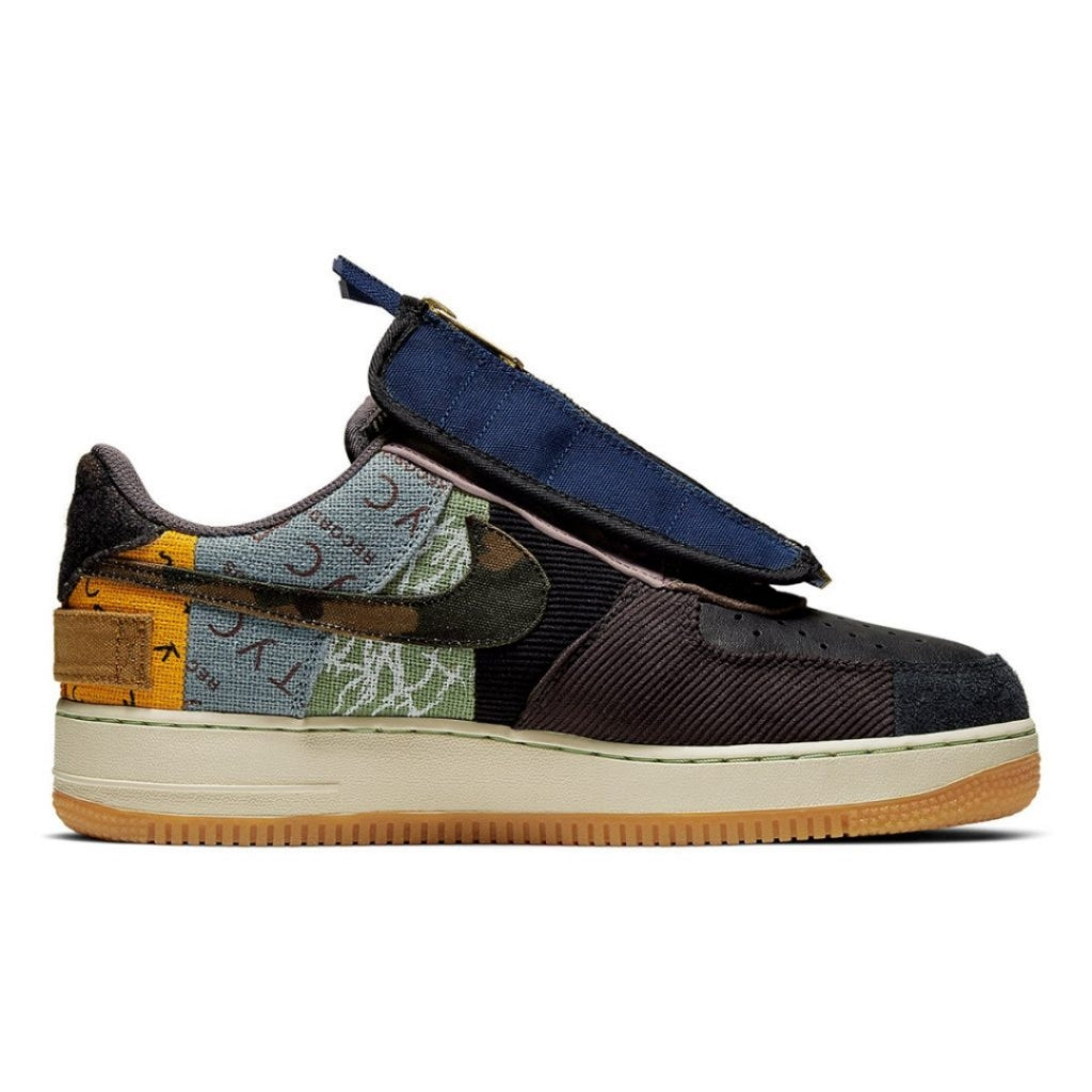 Travis Scott x Nike Air Force 1 Low 'Cactus Jack' Sneakers - Limited Edition Retro Basketball Shoes for Men & Women | Perfect for Streetwear, Sneaker Collection & Casual Outfits