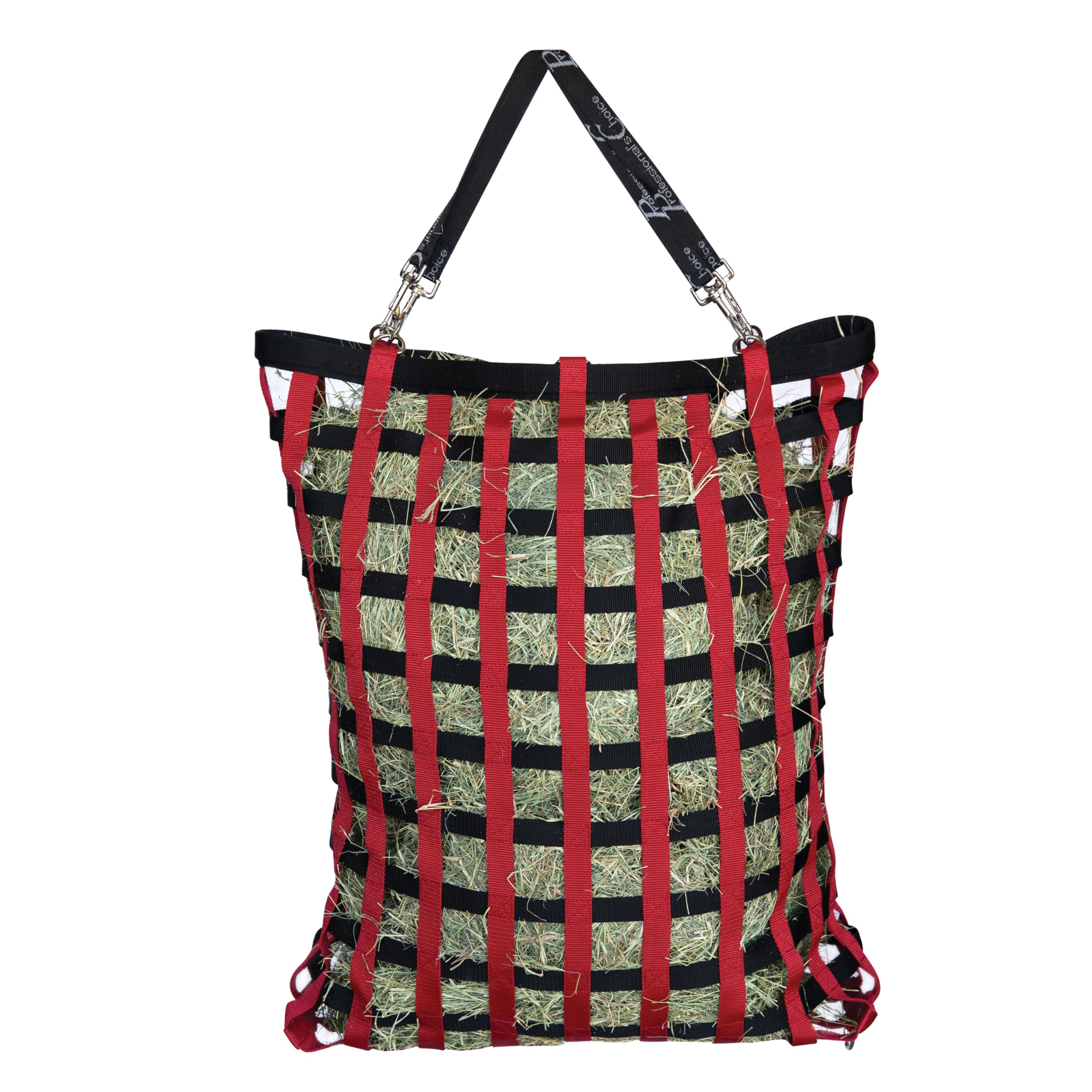 Professional's Choice Slow Feed Horse Hay Bag - Durable & Adjustable for Pasture, Stall, or Travel - Reduces Waste & Promotes Healthy Digestion