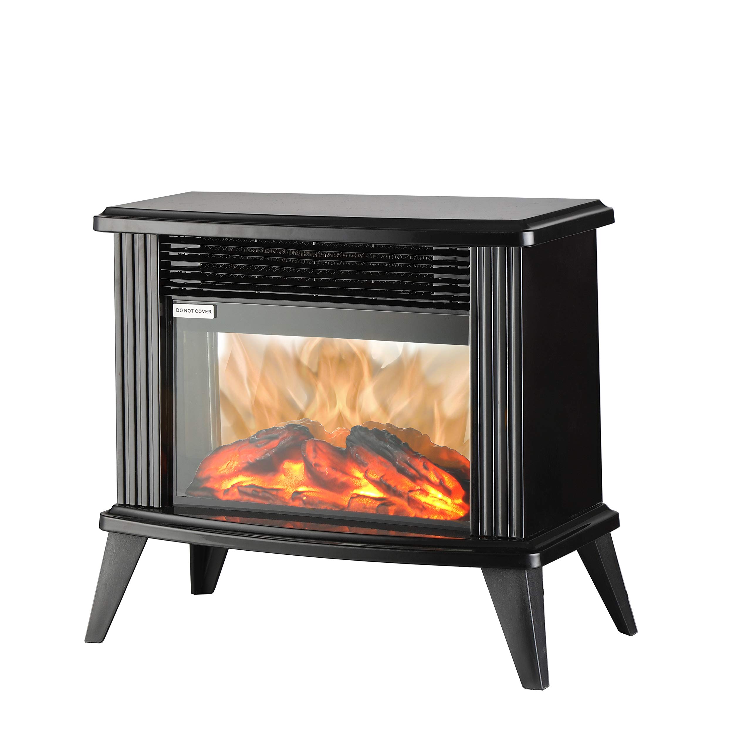 DONYER POWER Mini Electric Fireplace Heater - 14.8