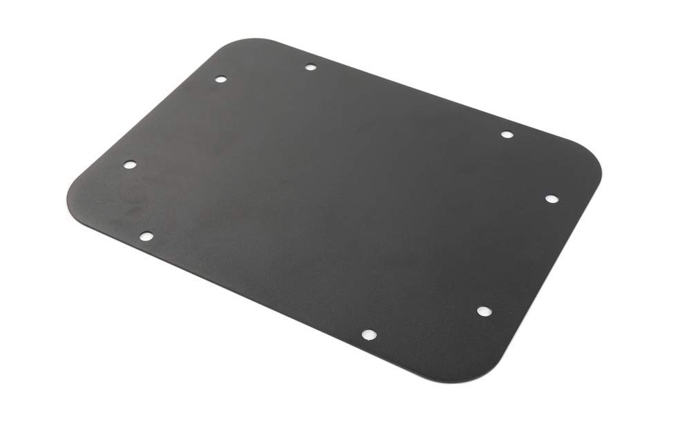 Jeep Wrangler JK JKU 2007-2018 Spare Tire Delete Plate & Tailgate Vent Cover - Durable Aluminum Tailgate Accessories for Off-Road & Daily Driving