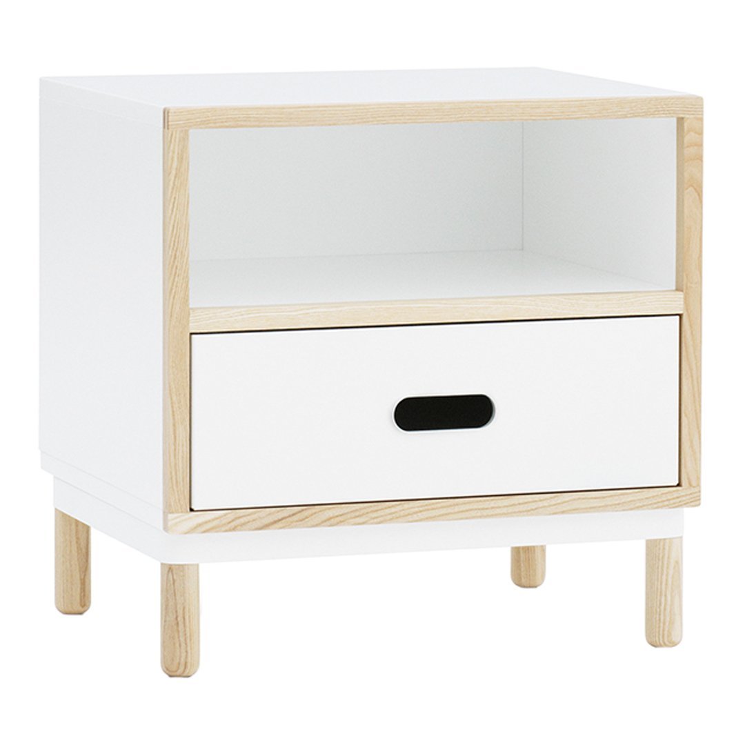 Kabino Modern Nightstand with Storage - Wooden Bedside Table for Bedroom - Perfect for Small Spaces, Apartments & Dorm Rooms