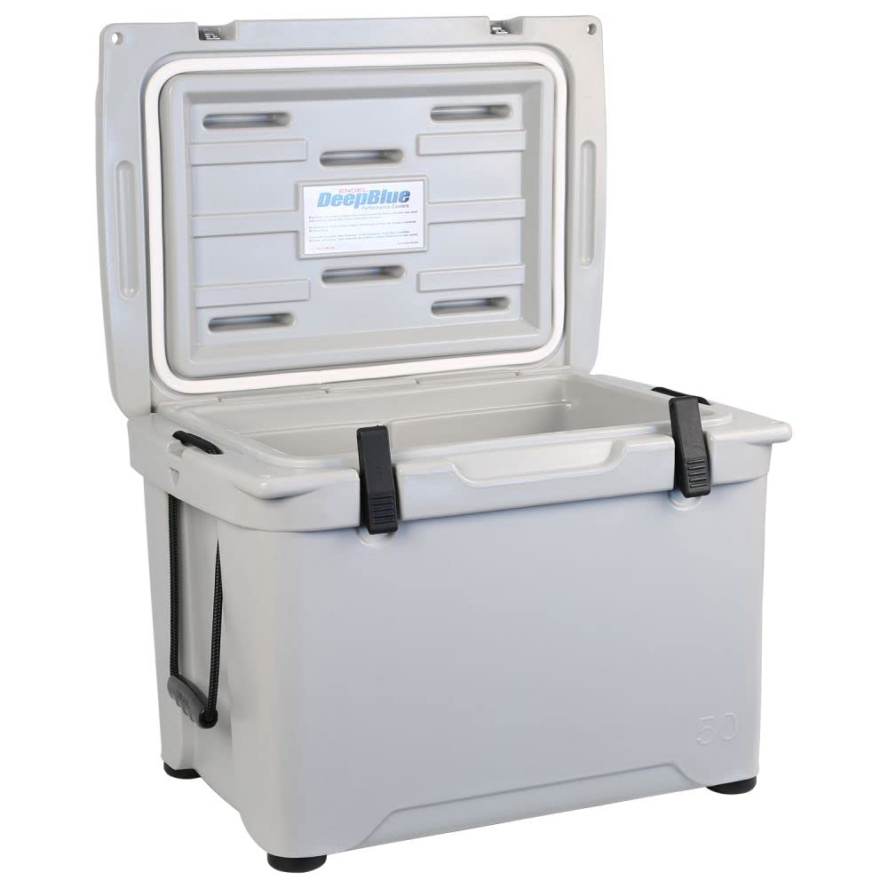 Engel ENG50 60-Can High Performance Cooler - Durable Rotomolded Ice Chest for Camping, Hunting, Fishing | Perfect for Outdoor Adventures, Beach Trips & Tailgating Parties