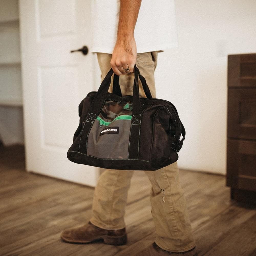Metabo HPT Medium Camo Tool Bag - Durable & Spacious for Construction, DIY & Home Repairs | Perfect for Electricians, Carpenters & Handymen