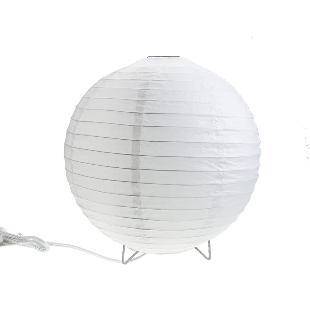 Archi Table Lamp - Modern Standing Lamp with Rice Paper Shade for Bedroom & Living Room Decor | Elegant Ball Design for Cozy Home Lighting & Office Ambience