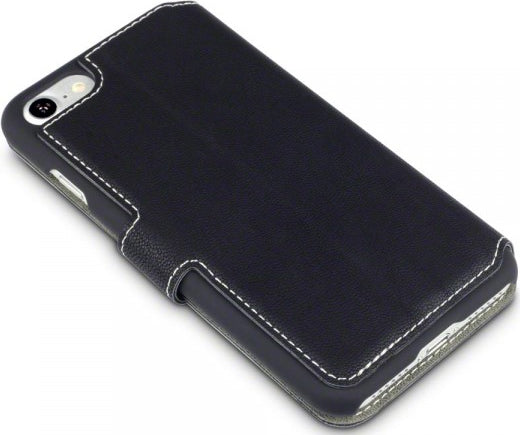 Apple iPhone 7 Slim Wallet Case with Card Holder - Black | Ultra Thin Protective Cover for Everyday Use & Travel