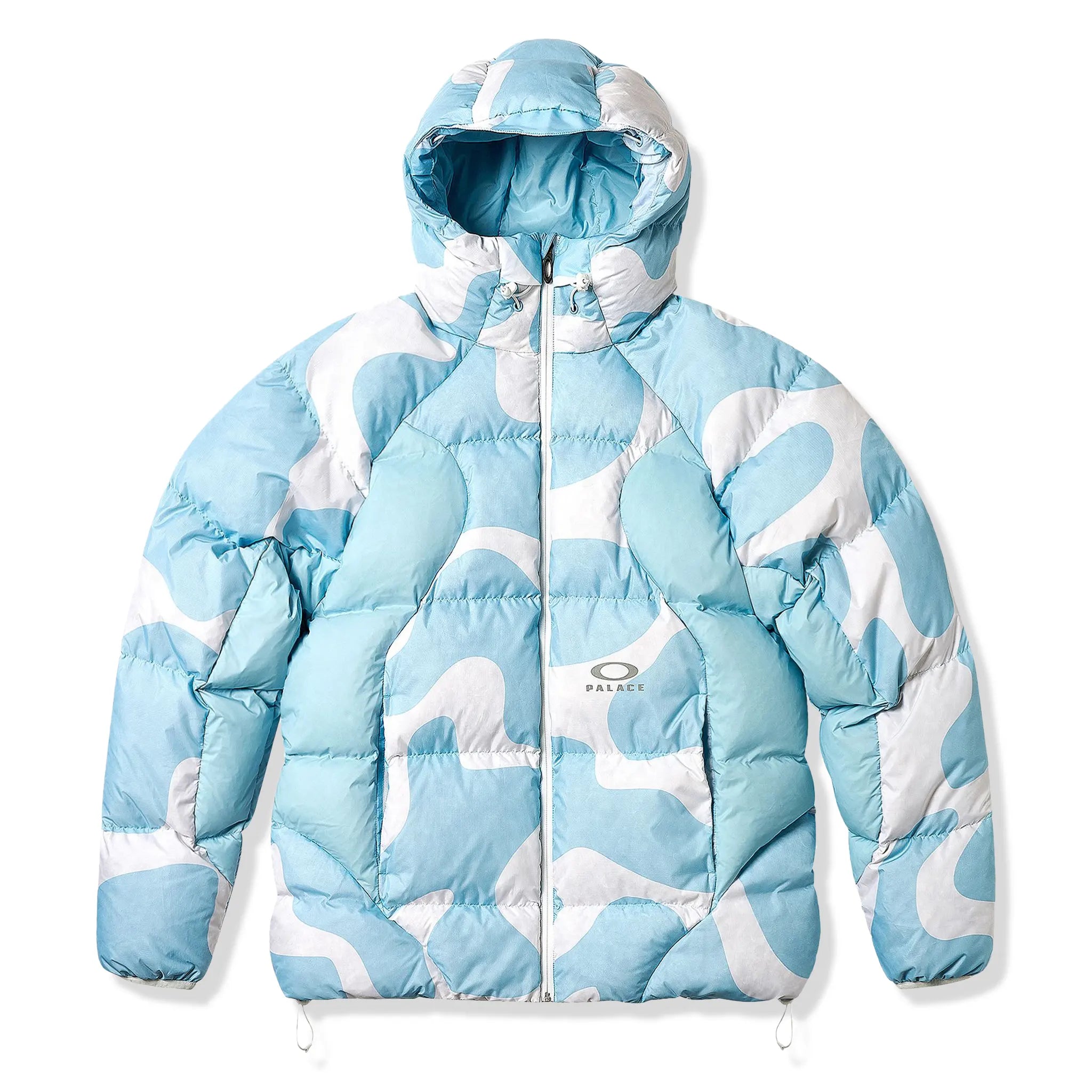 Palace x Oakley Cloud Puffa Jacket - Waterproof Winter Coat for Men & Women - Lightweight Insulated Puffer Jacket for Outdoor Activities, Skiing, and Urban Fashion