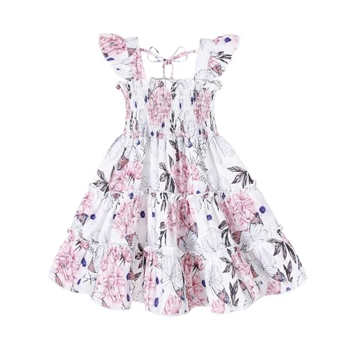 Pink Floral and Butterfly