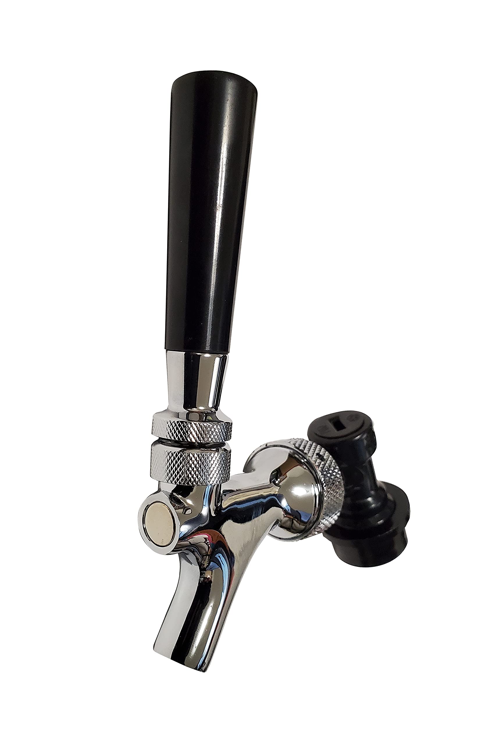 Compact Chrome Faucet Assembly - Sleek Water-Saving Kitchen Sink Faucet with Easy Installation | Perfect for Modern Homes, Apartments & RVs