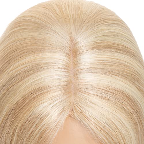 #18P613 Light Ash Blonde with Bleach Blonde