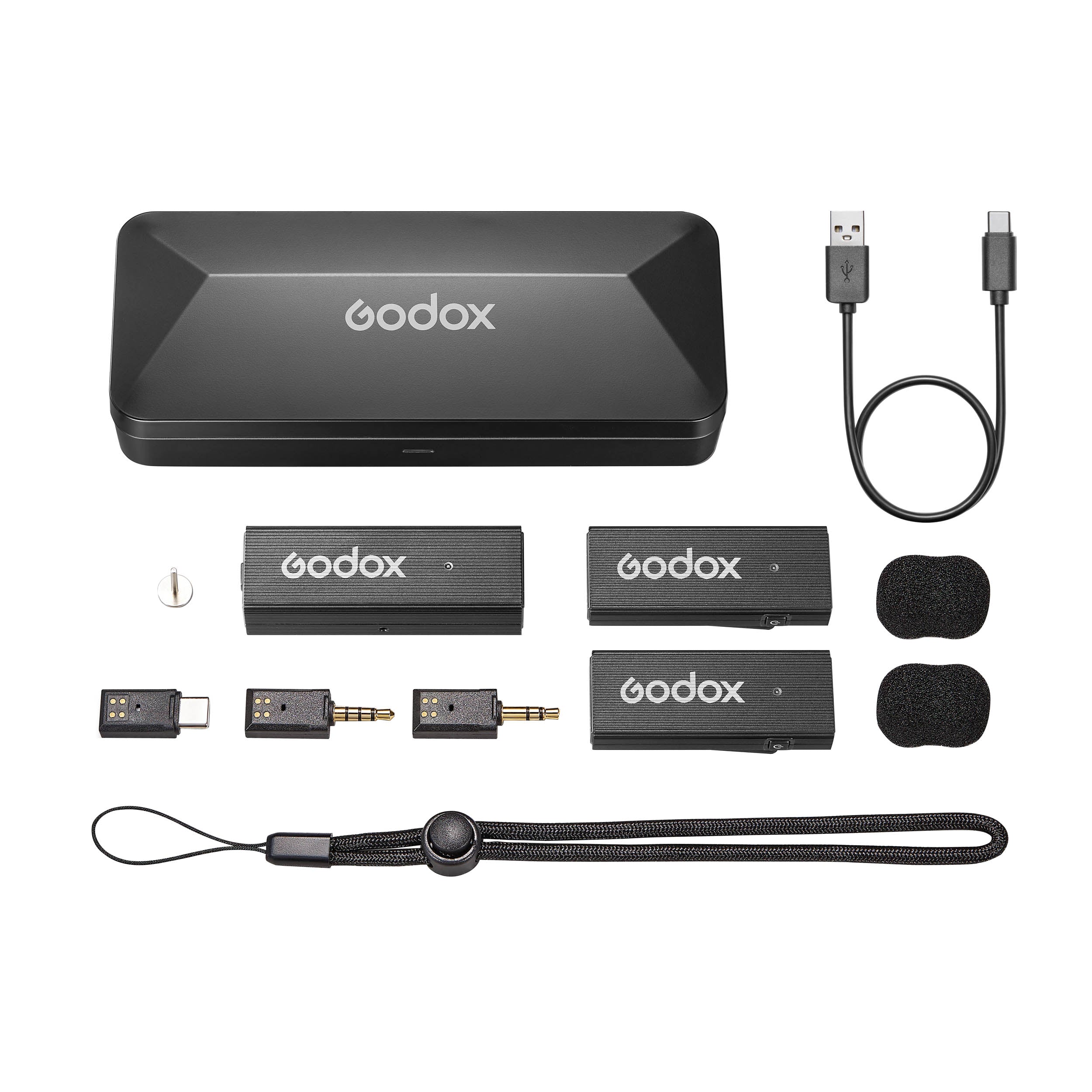 MoveLink Mini UC USB C Kit 2.4GHz Wireless Microphone System for YouTube, Vlogging & Live Streaming - Compact Wireless Mic with USB-C for Smartphones, Cameras & Laptops