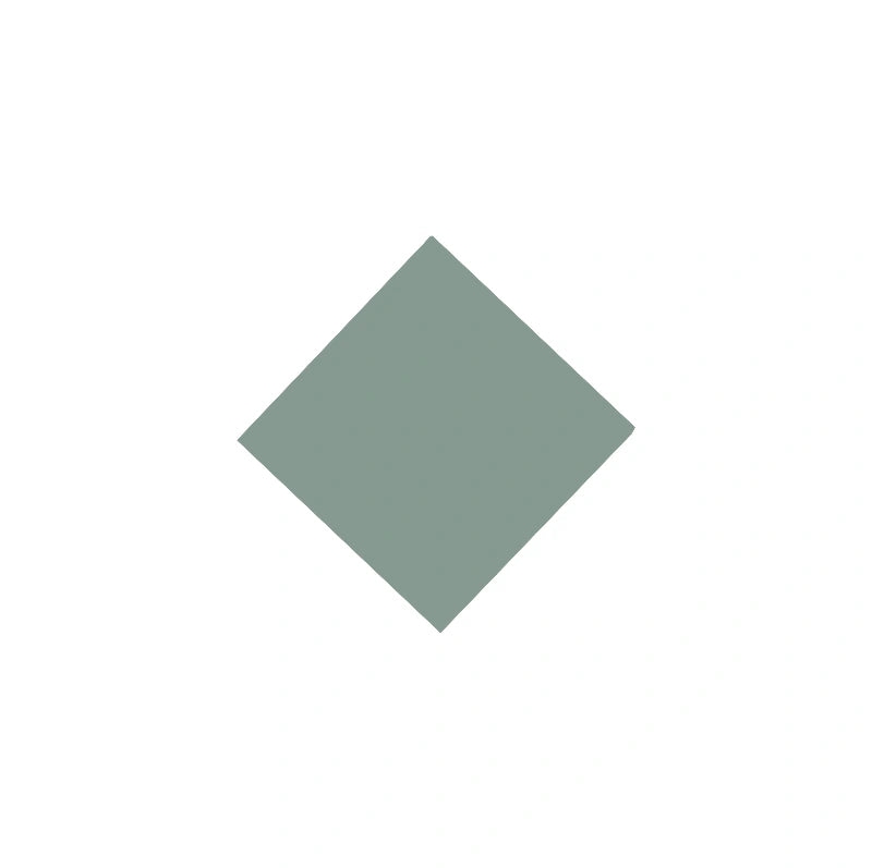Winckelmans Granite Clinker Tiles 5x5 cm Green - Durable & Stylish for Kitchen Backsplash, Bathroom Walls & Outdoor Patios