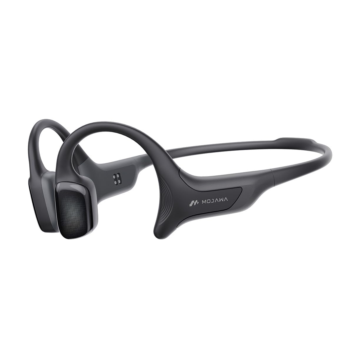 HaptiFit Terra Advanced Smart Sports Wearable - Open Ear Bluetooth Bone Conduction Headphones with Built-in Mic & 32GB MP3 Storage | IPX8 Waterproof Wireless Earphones for Running, Swimming, Cycling & Gym Workouts | Perfect for Athletes & Outdoor Enthusiasts (Black)