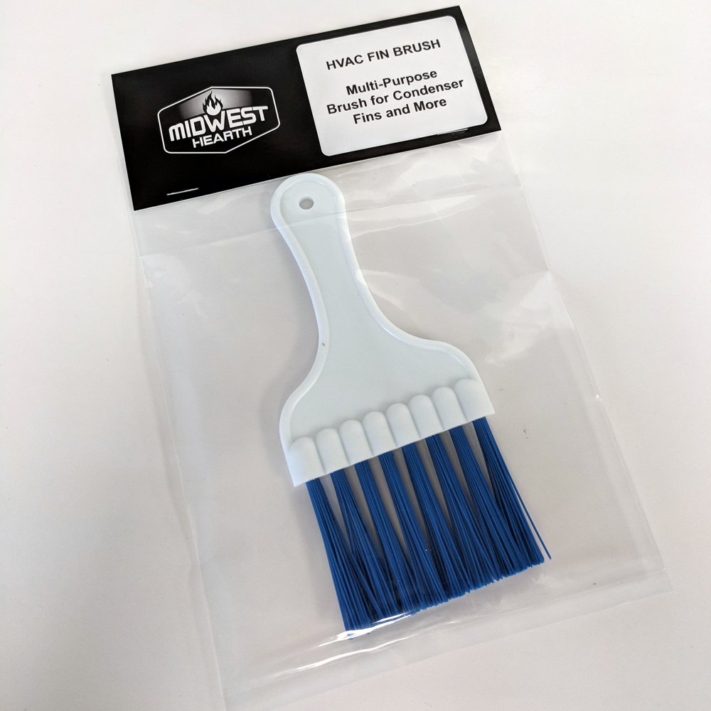 Midwest Hearth AC & Refrigerator Coil Cleaning Brush - Heavy Duty HVAC Brush for Air Conditioner Maintenance, Refrigerator Coil Cleaning & Home Appliance Care