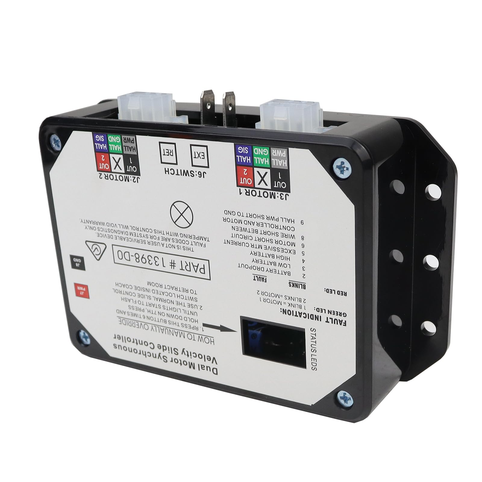 Dual Sync Slide Controller for RV Lippert In-Wall Slide-Out - V-Sync II Replacement for Smooth Operation