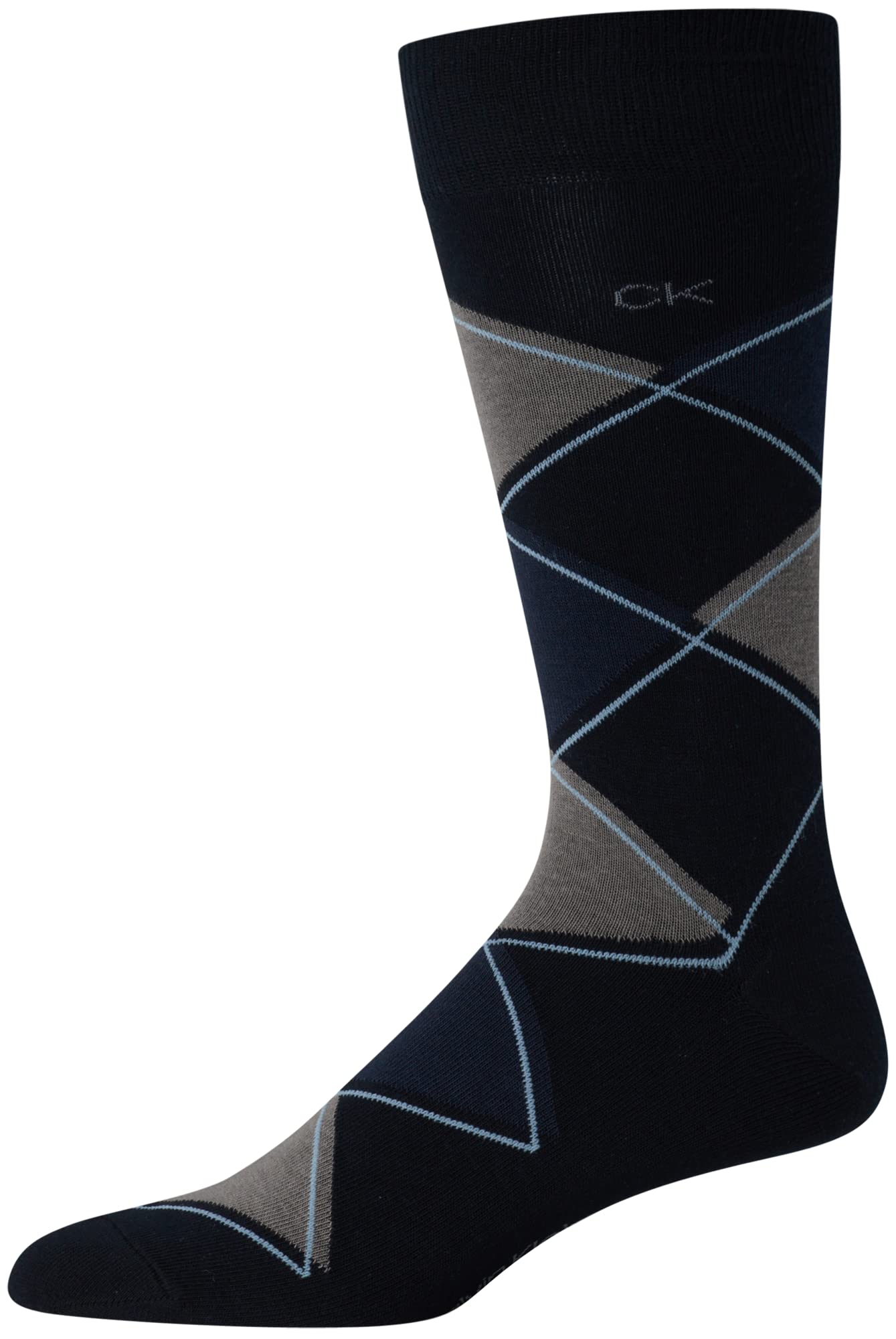 Calvin Klein Men's Crew Socks 8-Pack - Soft Cotton Blend Performance Dress Socks with Stylish Patterns - Comfortable Athletic Socks for Men (US Size 7-12) - Perfect for Work, Gym & Casual Wear