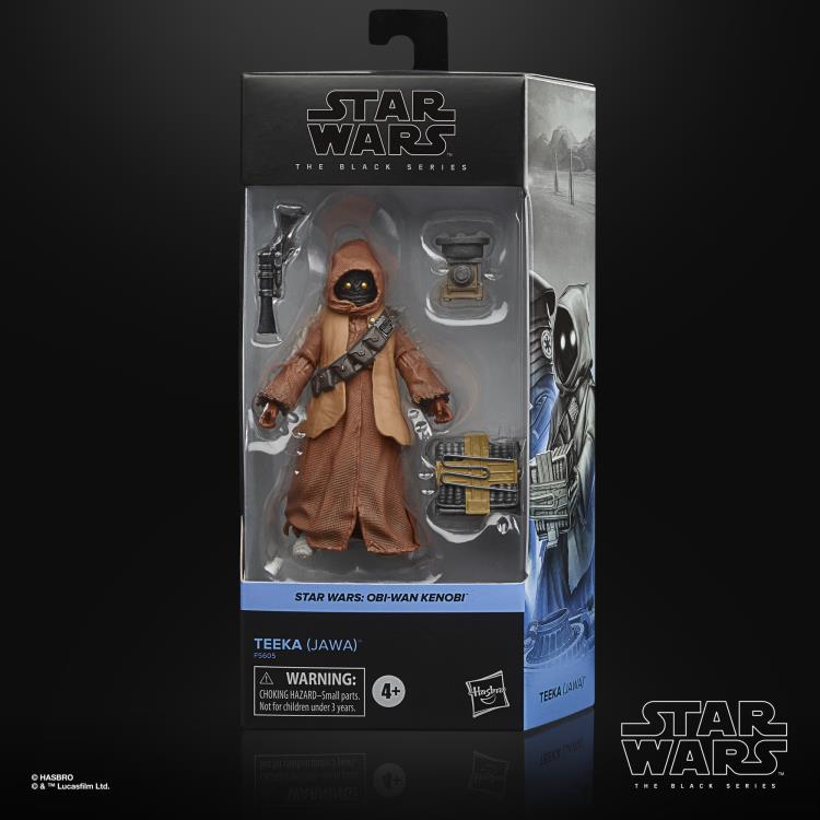 Star Wars The Black Series Teeka (Jawa) 6-Inch Action Figure - Collectible Toy for Fans, Display & Role Play | Perfect for Home Decor, Gift Giving & Star Wars Collections