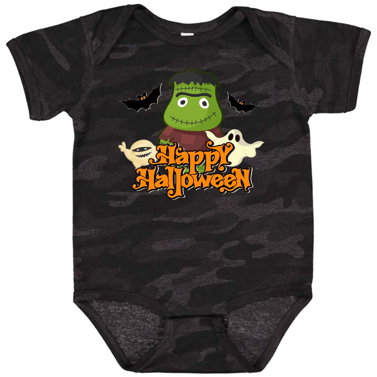 Inktastic Halloween Monster Baby Bodysuit - Cute & Soft Infant Onesie for Boys & Girls - Perfect for Halloween Costumes, Photo Shoots & Holiday Outfits