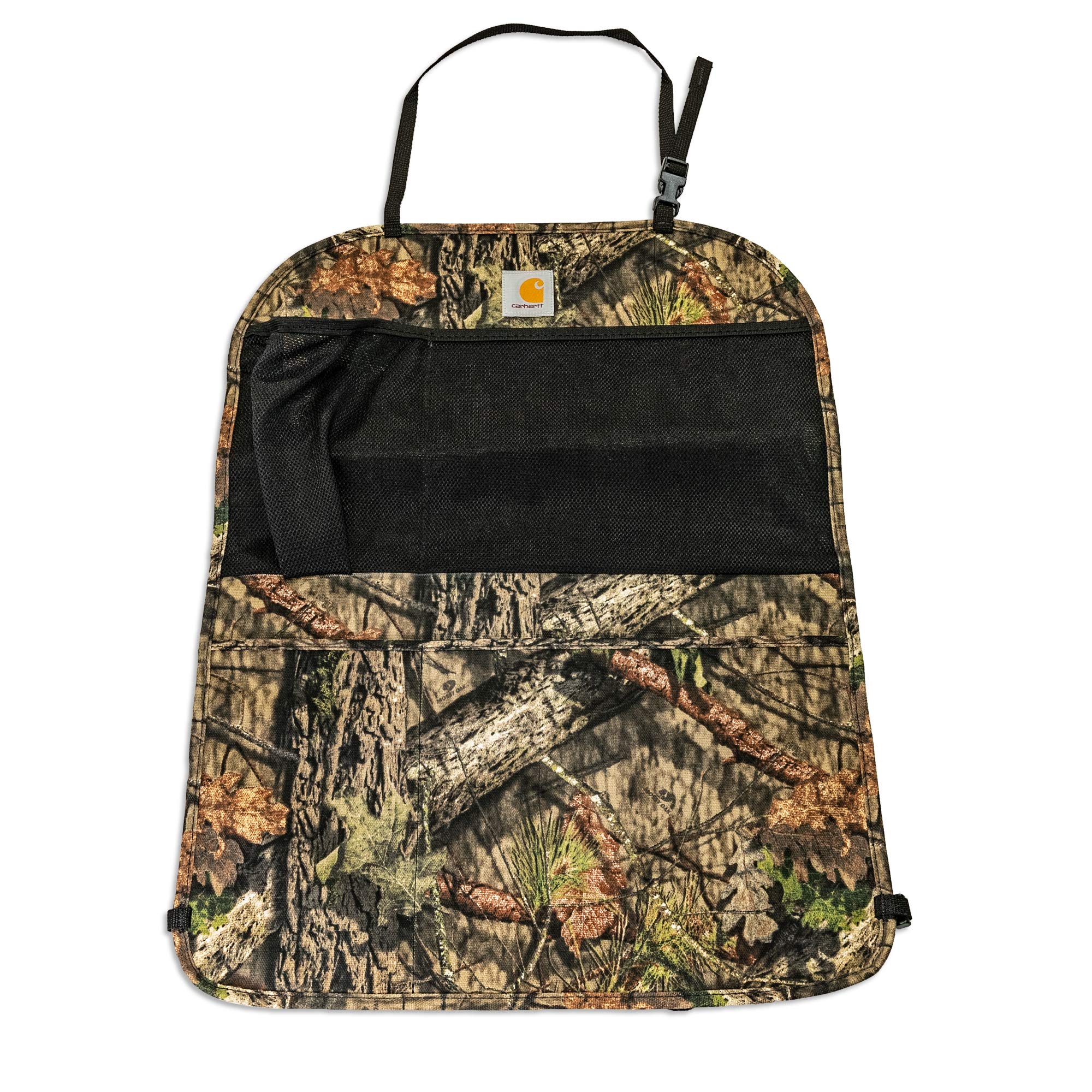 Carhartt Seatback Organizer - Durable Car Storage Organizer with Multiple Pockets for Phones, Keys & Essentials | Perfect for Road Trips, Commuting & Family Travel