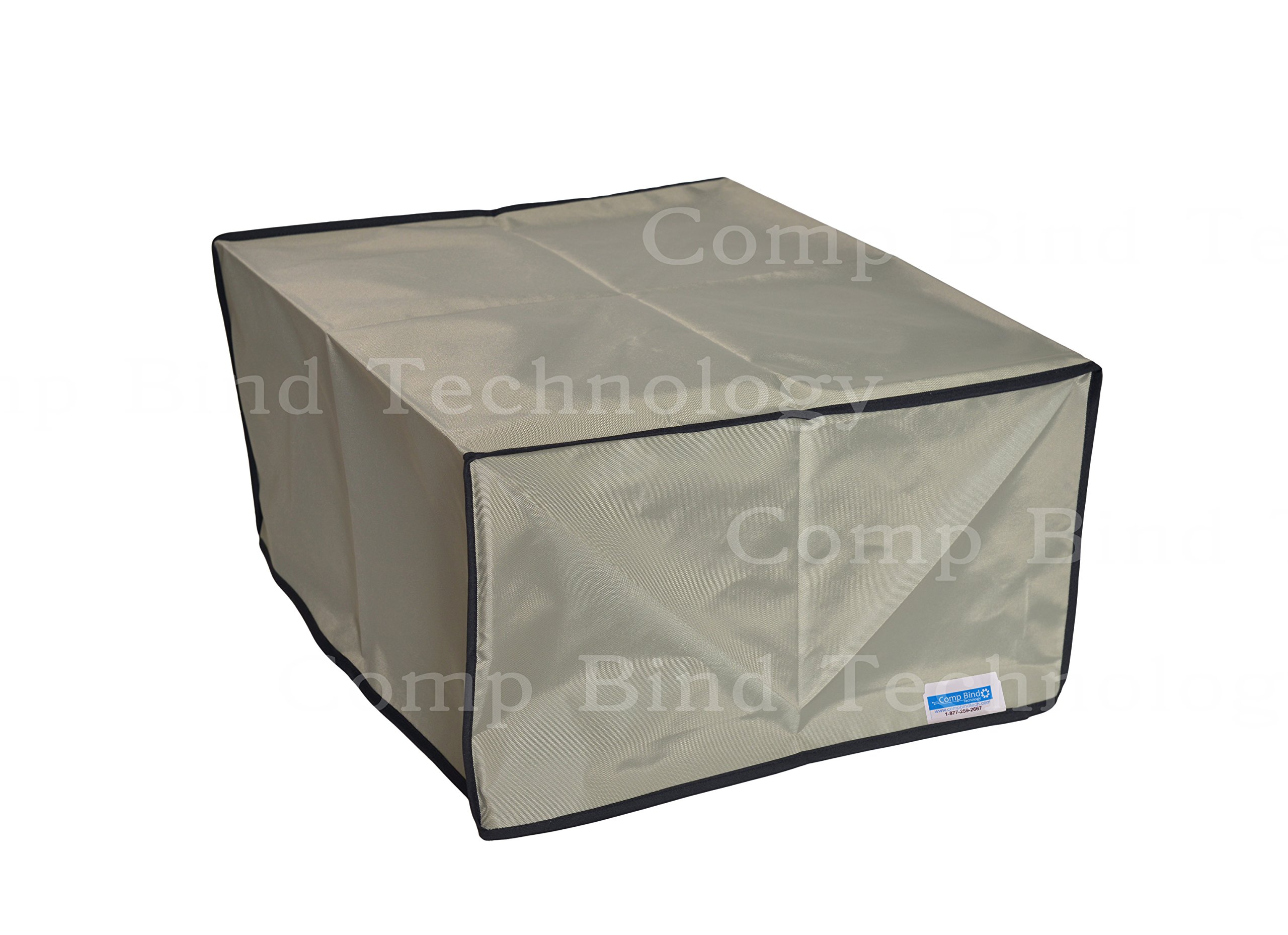 Comp Bind Technology Anti-Static Silver Nylon Dust Cover for HP OfficeJet 7612 Printer, 24.75''W x 20.25''D x 11.25''H, Ideal for Home and Office Printer Protection