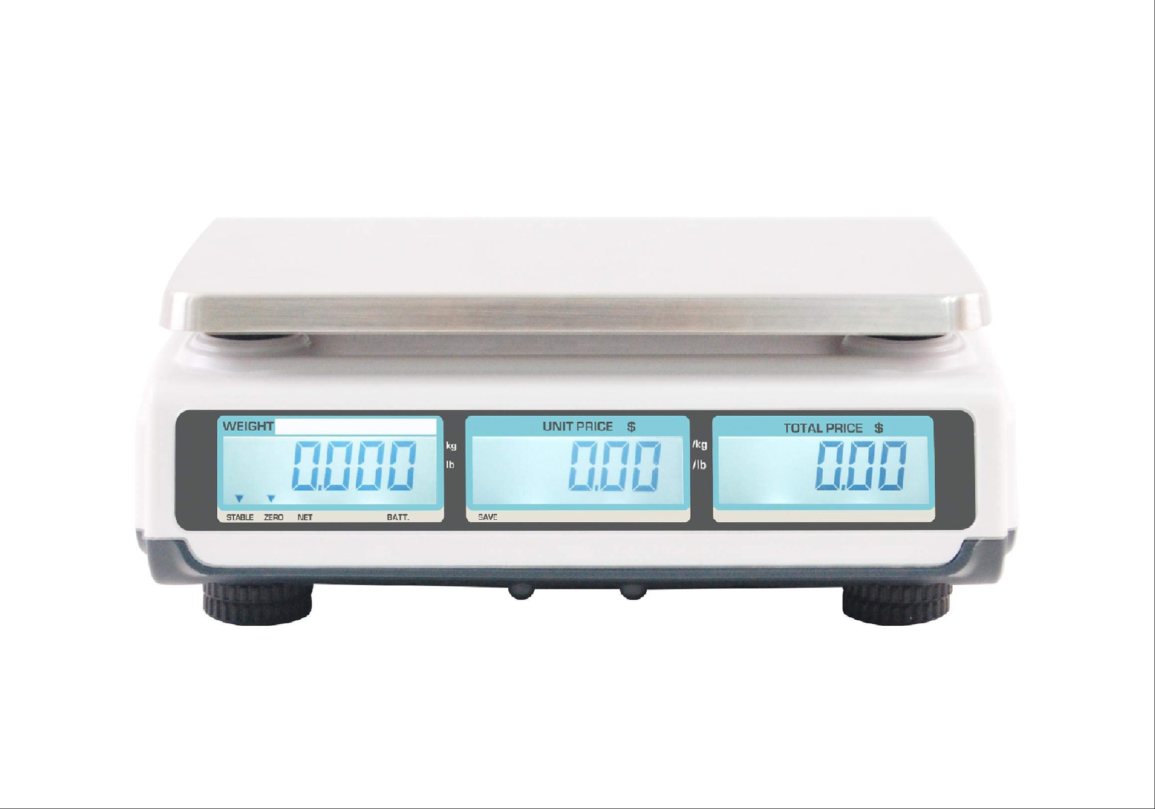 Legal for Trade Price Computing Scale - Class III Certified, 30lb Capacity for Precise Weighing | Ideal for Retail, Shipping & Postal Services