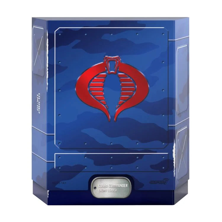 G.I. Joe ULTIMATES! Cobra Commander Action Figure - 6-Inch Collectible Toy with Multiple Accessories for Display & Play | Perfect for Fans, Collectors & Gift Giving