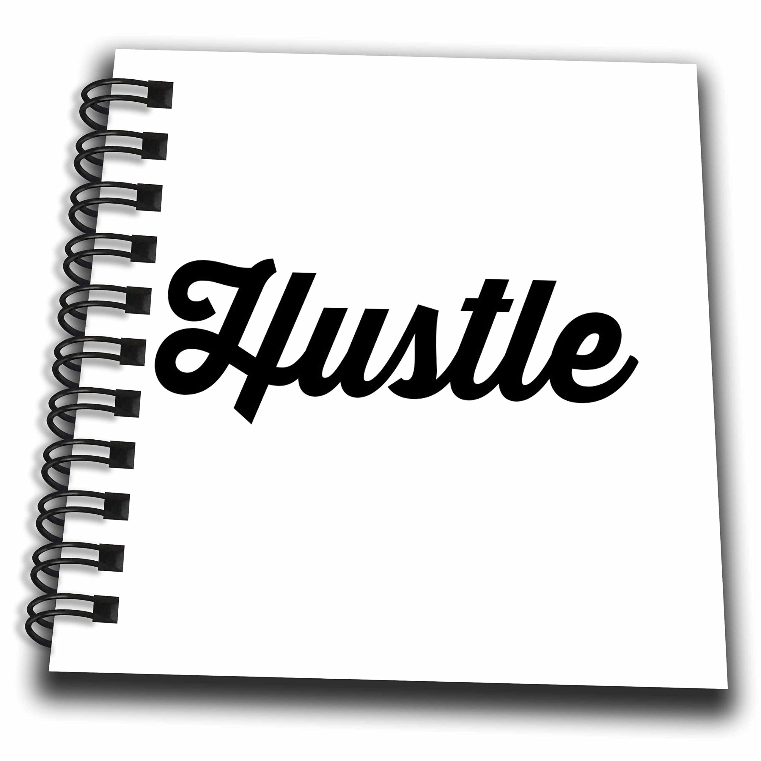3D Rose Hustle Mini Notepad - Cute Floral Design Pocket Notebook for Women, Girls | Perfect for Journaling, Note Taking, Gift Giving & Office Use
