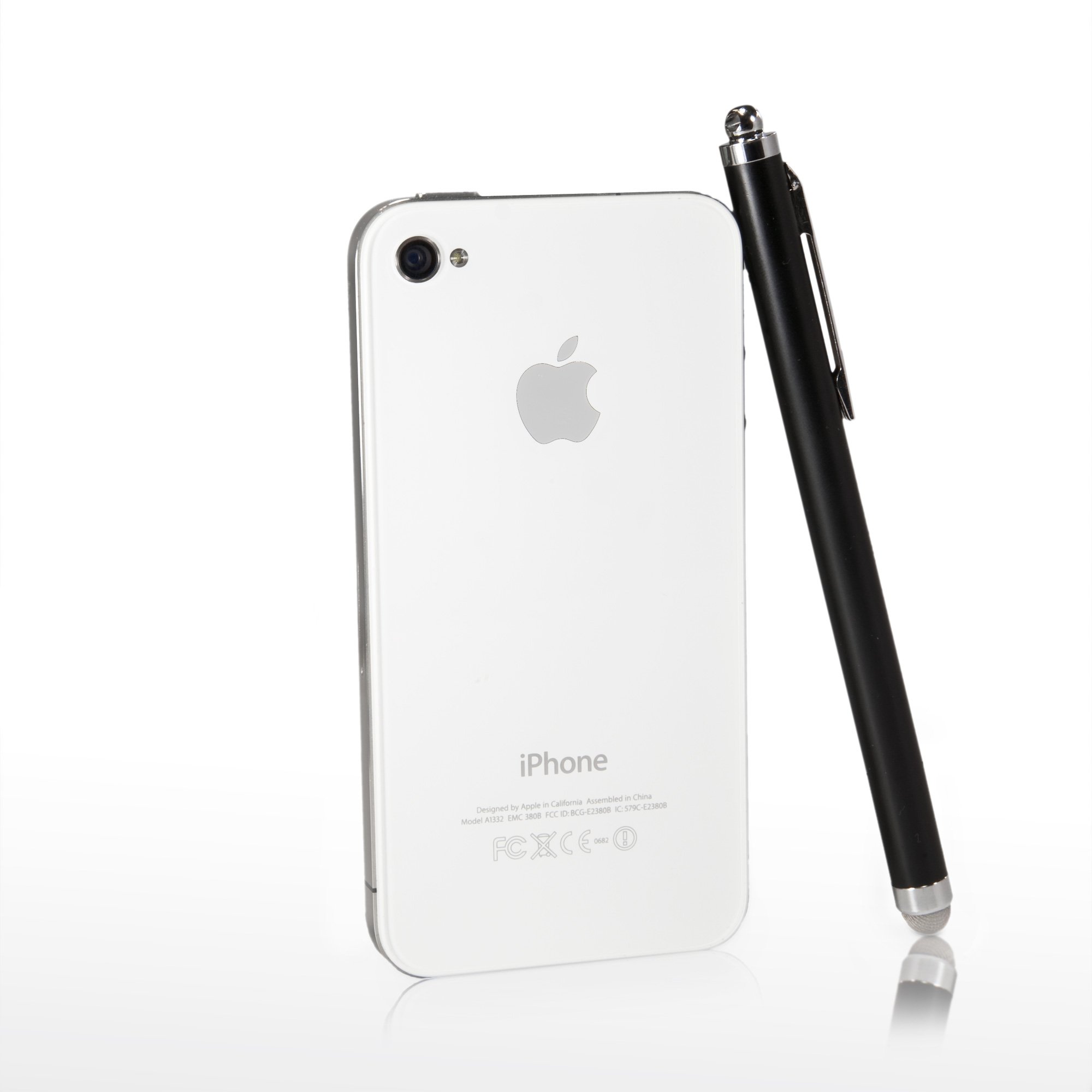 BoxWave EverTouch Capacitive Stylus Pen for Acer Liquid A1 - Fiber Tip Precision Stylus in Jet Black | Perfect for Drawing, Note-Taking & Touchscreen Navigation