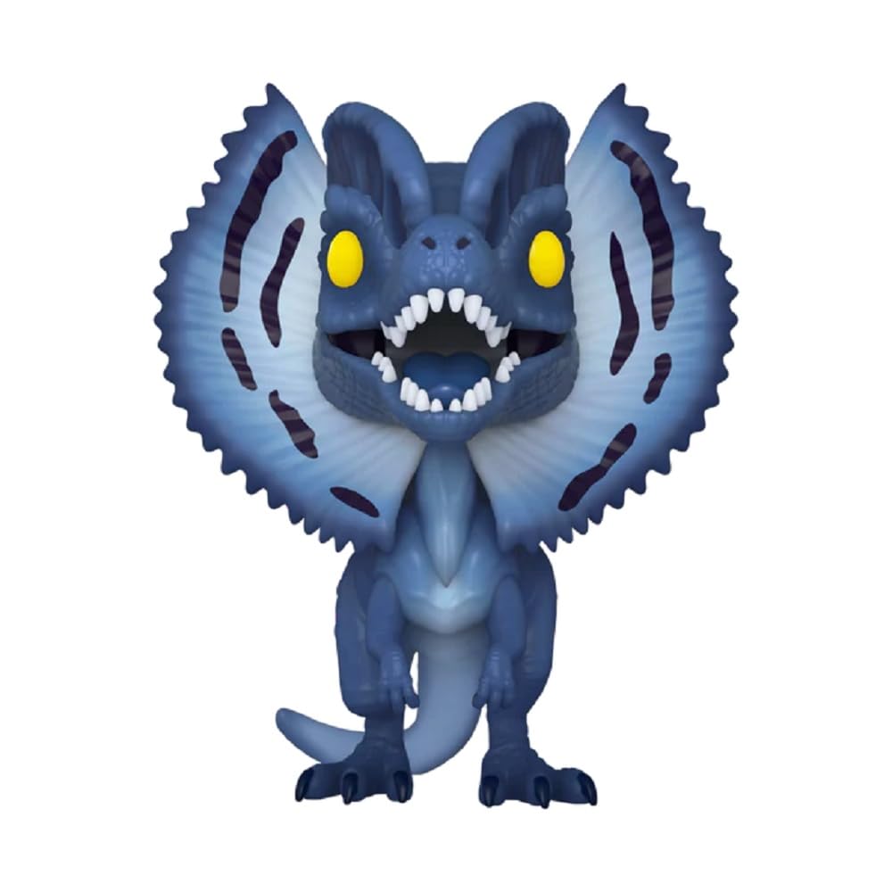 Funko Pop! Vinyl Figure - Jurassic Park Dilophosaurus Exclusive | Collectible Toy for Fans & Gift for Movie Lovers | Perfect for Display, Gifting & Pop Culture Collections
