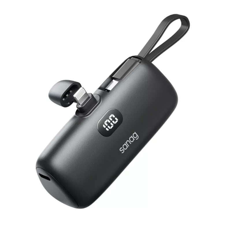 Sanag K20 Pro Fast Charging 10000mAh Portable Power Bank - High-Speed USB-C Charging for iPhone, Samsung, Android Phones - Perfect for Travel, Camping, and Emergency Backup