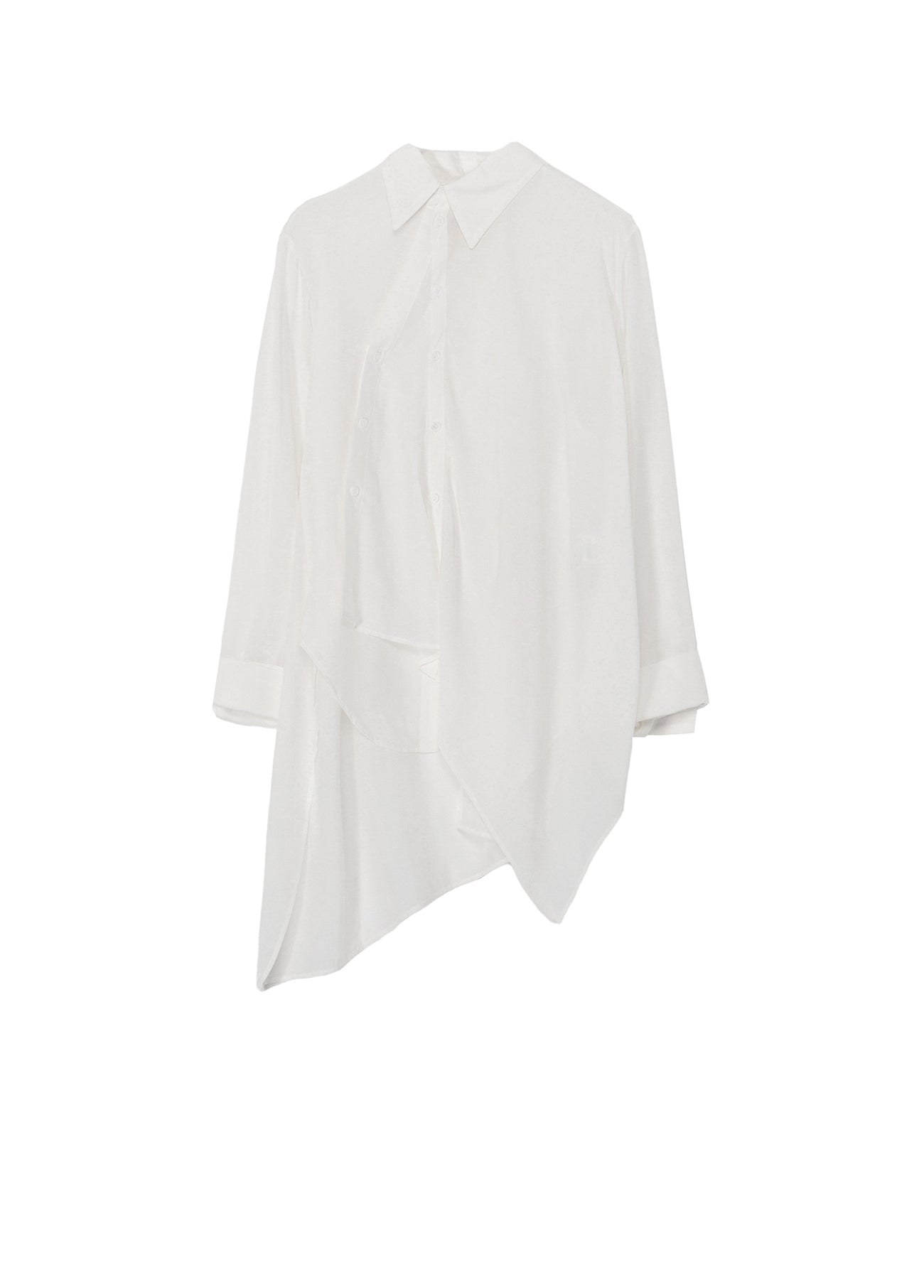 Stylish Cu/Mo Kersey Unbalance Draped Blouse for Women - Elegant Asymmetrical Tunic Top for Casual Wear, Office Outfits & Special Occasions